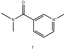 3-(dimethylcarbamoyl)-1-methylpyridinium iodide Structure