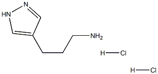 3-(1H-pyrazol-4-yl)propan-1-amine:dihydrochloride Structure