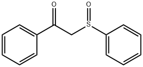 Ethanone, 1-phenyl-2-(phenylsulfinyl)- 구조식 이미지