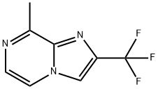 8-METHYL-2-(TRIFLUOROMETHYL)IMIDAZO[1,2-A]PYRAZINE Structure