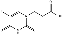 3-(5-fluoro-2,4-dioxo-3,4-dihydropyrimidin-1(2H)-yl)propanoic acid Structure