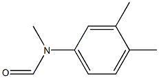 Formamide, N-(3,4-dimethylphenyl)-N-methyl- Structure