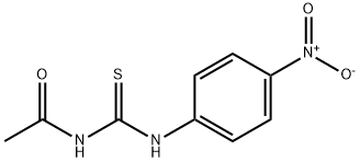 N-[(4-nitrophenyl)carbamothioyl]acetamide Structure