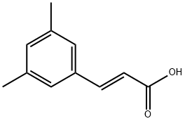 2-Propenoic acid, 3-(3,5-dimethylphenyl)-, (2E)- Structure