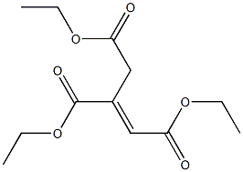 1-Propene-1,2,3-tricarboxylicacid, triethyl ester, (E)- (9CI) 구조식 이미지