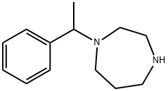 1-(1-phenylethyl)-1,4-diazepane Structure