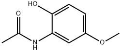 N-(2-hydroxy-5-methoxyphenyl)acetamide 구조식 이미지