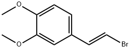 Benzene, 4-(2-bromoethenyl)-1,2-dimethoxy-, (E)- 구조식 이미지