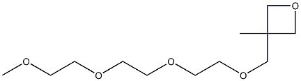 Oxetane, 3-methyl-3-(2,5,8,11-tetraoxadodec-1-yl)- Structure