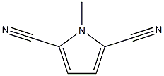 1H-Pyrrole-2,5-dicarbonitrile, 1-methyl- Structure