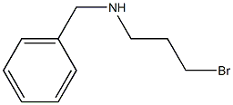 Benzenemethanamine, N-(3-bromopropyl)- Structure