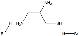 2,3-Diaminopropane-1-thiol dihydrobromide Structure