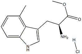 L-4-methylTryptophan methyl ester monohydrochloride 구조식 이미지