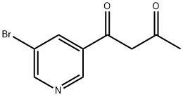 4-(5-bromopyridin-3-yl)-4-hydroxybut-3-en-2-one 구조식 이미지