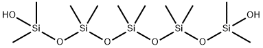 1,9-Pentasiloxanediol, 1,1,3,3,5,5,7,7,9,9-decamethyl- 구조식 이미지