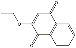 1,4-Naphthalenedione,2-ethoxy- Structure