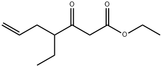 ethyl 4-ethyl-3-oxohept-6-enoate Structure