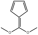 1,3-Cyclopentadiene, 5-(dimethoxymethylene)- 구조식 이미지