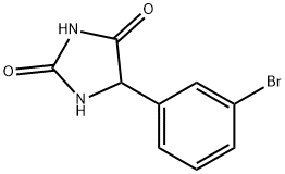 5-(3-bromophenyl)imidazolidine-2,4-dione Structure