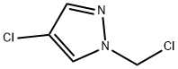 1H-Pyrazole, 4-chloro-1-(chloromethyl)- 구조식 이미지