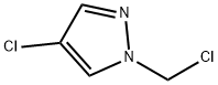 1H-Pyrazole, 4-chloro-1-(chloromethyl)- Structure