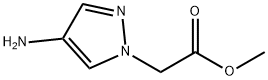 methyl 2-(4-aminopyrazol-1-yl)acetate Structure