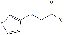 Acetic acid, (3-thienyloxy)- Structure