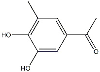 Ethanone, 1-(3,4-dihydroxy-5-methylphenyl)- 구조식 이미지