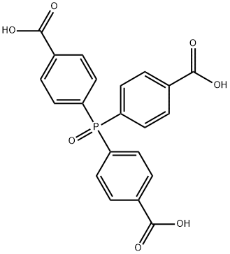 tris(4-carboxylphenyl)phosphineoxide Structure