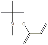 Silane, (1,1-dimethylethyl)dimethyl[(1-methylene-2-propenyl)oxy]- Structure