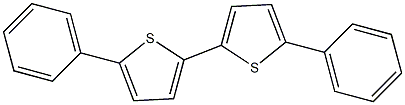 2,2'-Bithiophene, 5,5'-diphenyl- Structure