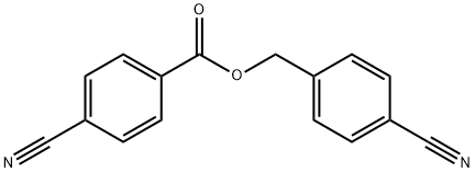 (4'-cyanobenzyl)-4-cyanobenzoate Structure