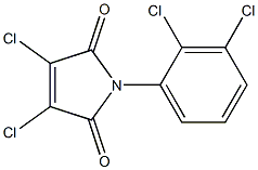 1H-Pyrrole-2,5-dione, 3,4-dichloro-1-(2,3-dichlorophenyl)- 구조식 이미지