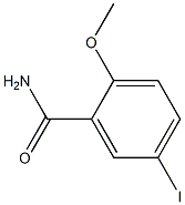 Benzamide, 5-iodo-2-methoxy- Structure