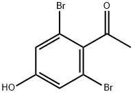 1-(2,6-dibromo-4-hydroxyphenyl)ethanone Structure