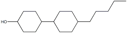 4-(4-pentylcyclohexyl)cyclohexan-1-ol Structure