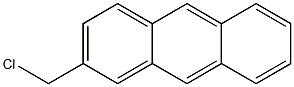 Anthracene, 2-(chloromethyl)- Structure