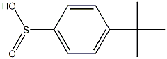 Benzenesulfinic acid, 4-(1,1-dimethylethyl)- 구조식 이미지