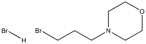 Morpholine, 4-(3-bromopropyl)-, hydrobromide 구조식 이미지