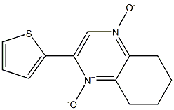 Quinoxaline, 5,6,7,8-tetrahydro-2-(2-thienyl)-, 1,4-dioxide Structure