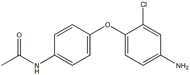 Acetamide, N-[4-(4-amino-2-chlorophenoxy)phenyl]- Structure