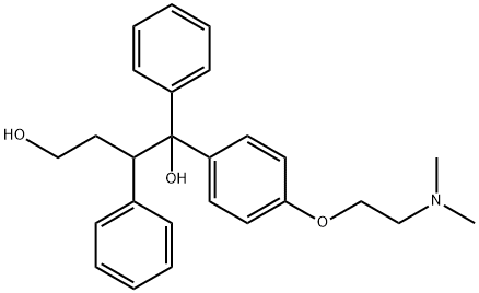 1-[4-[2-(dimethylamino)ethoxy]phenyl]-1,2-diphenylbutane-1,4-diol Structure