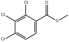 Benzoic acid,2,3,4-trichloro-, methyl ester Structure