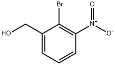 (2-Bromo-3-nitrophenyl)methanol 구조식 이미지