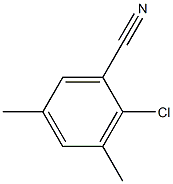 2-chloro-3,5-dimethylbenzonitrile Structure