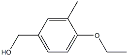 (4-ethoxy-3-methylphenyl)methanol Structure