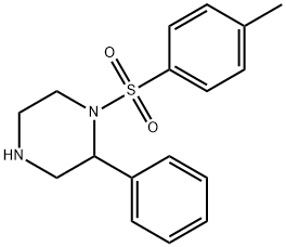 1-(4-methylbenzenesulfonyl)-2-phenylpiperazine Structure