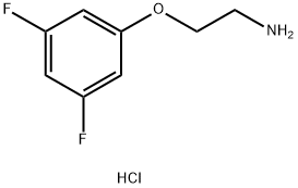 2-(3,5-difluorophenoxy)ethan-1-amine hydrochloride 구조식 이미지