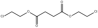 Butanedioic acid,1,4-bis(2-chloroethyl) ester Structure