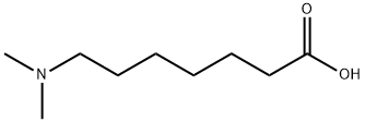 7-(dimethylamino)- Heptanoic acid 구조식 이미지